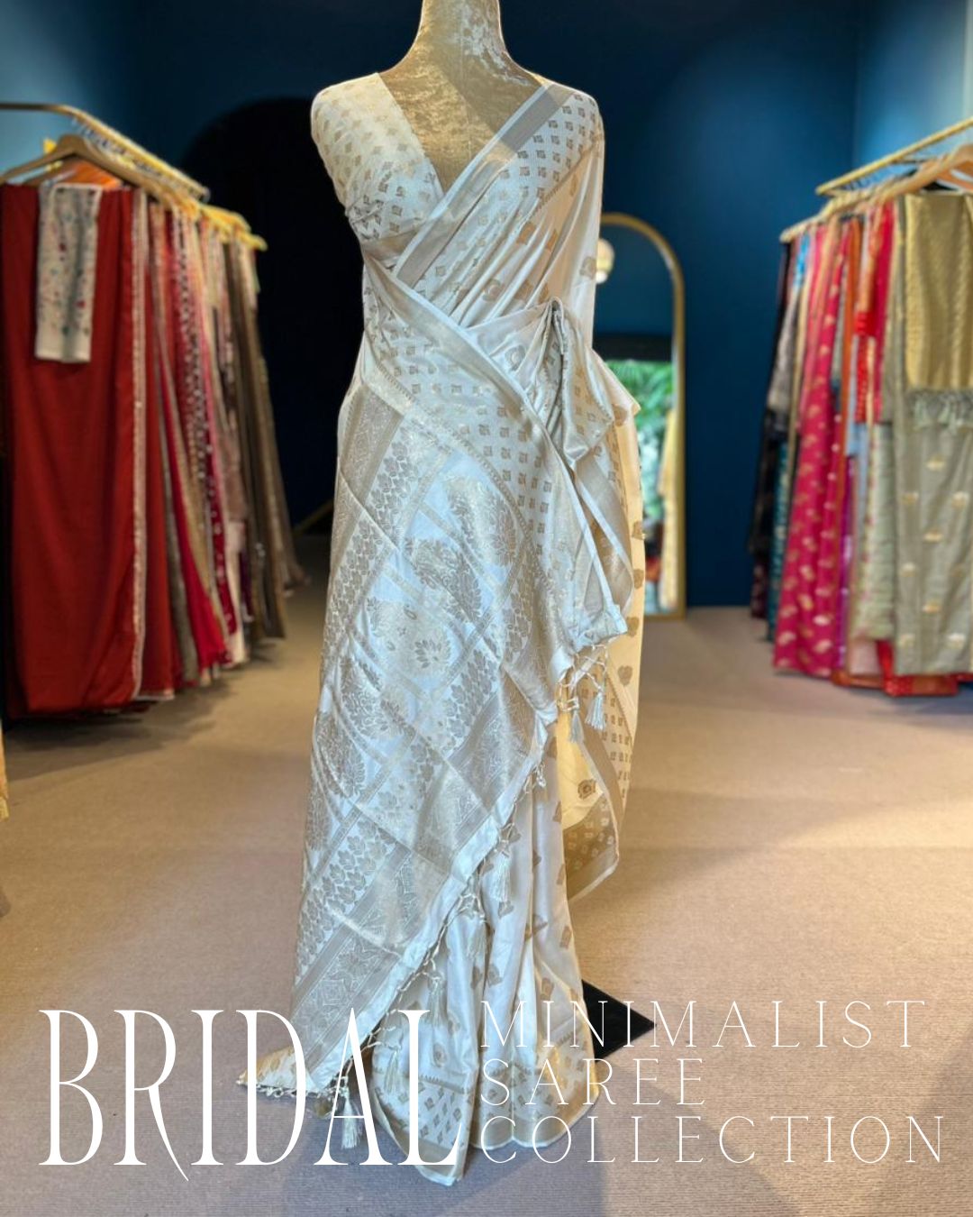 Minimalist Bridal Saree Collection (0141)