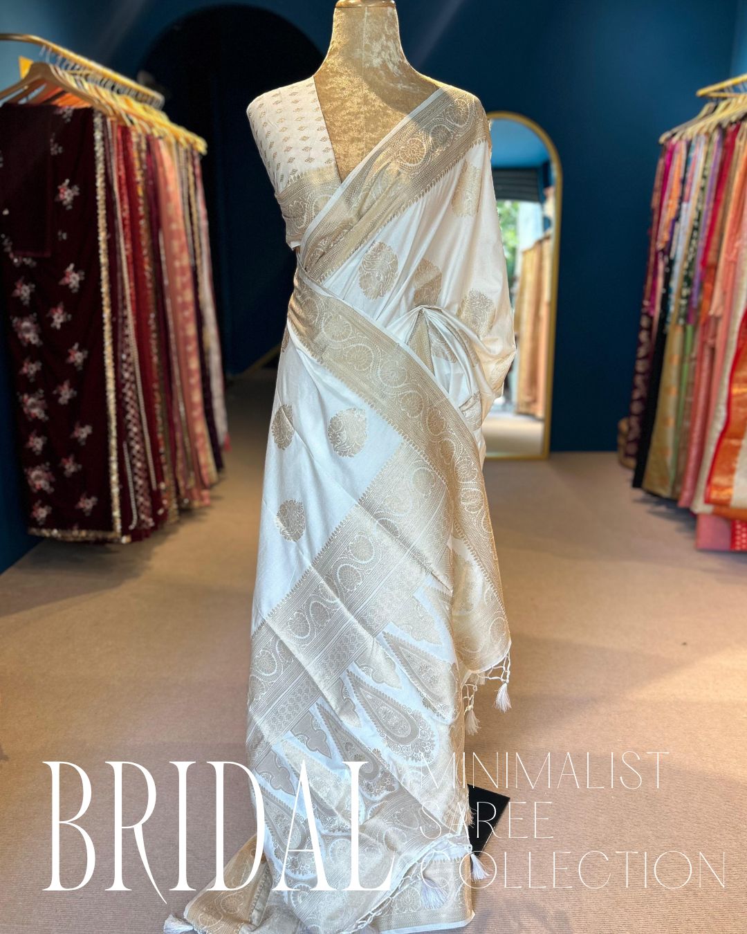 Minimalist Bridal Saree Collection : Bangalore Silk