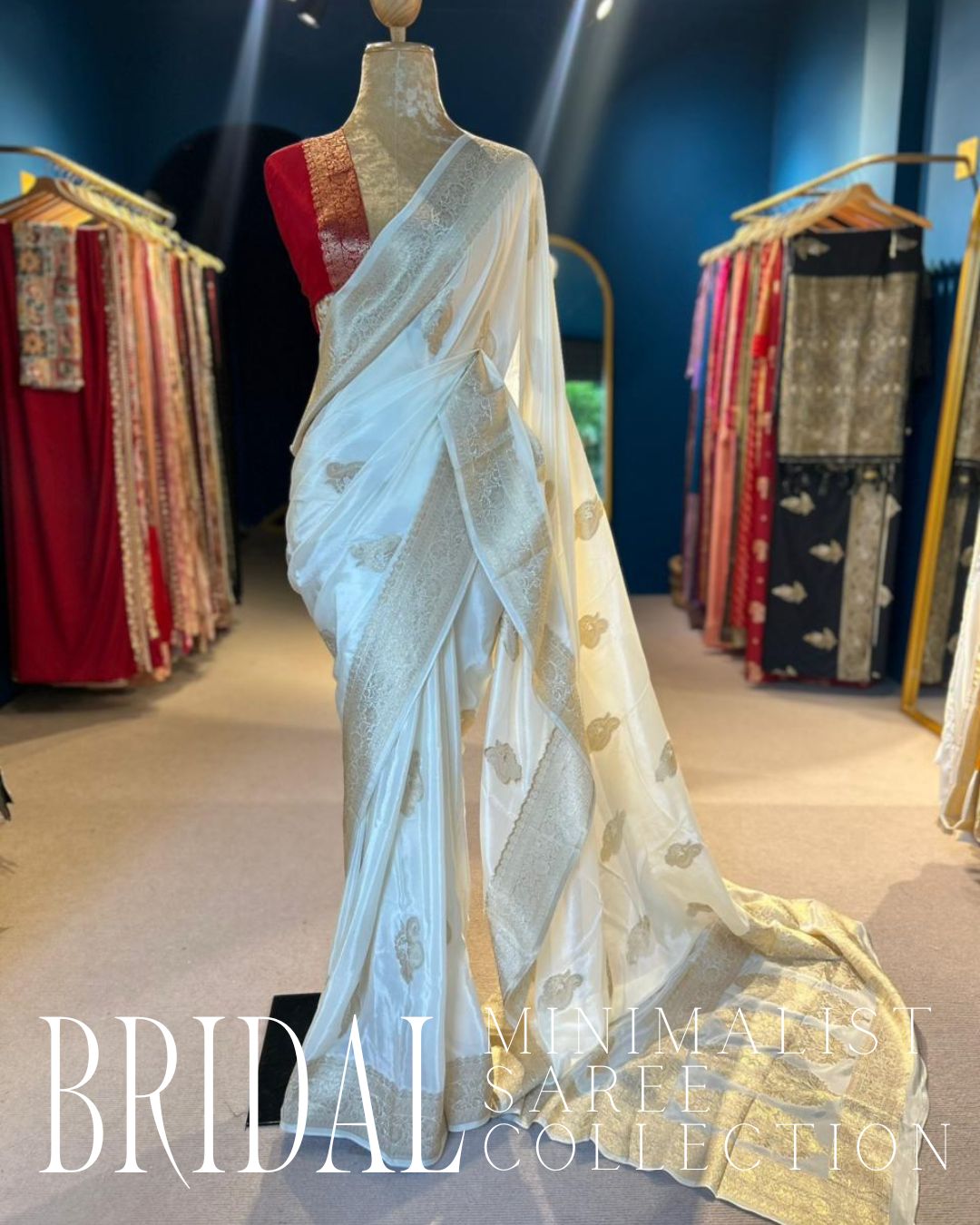 Minimalist Bridal Saree Collection (MSC 56580)