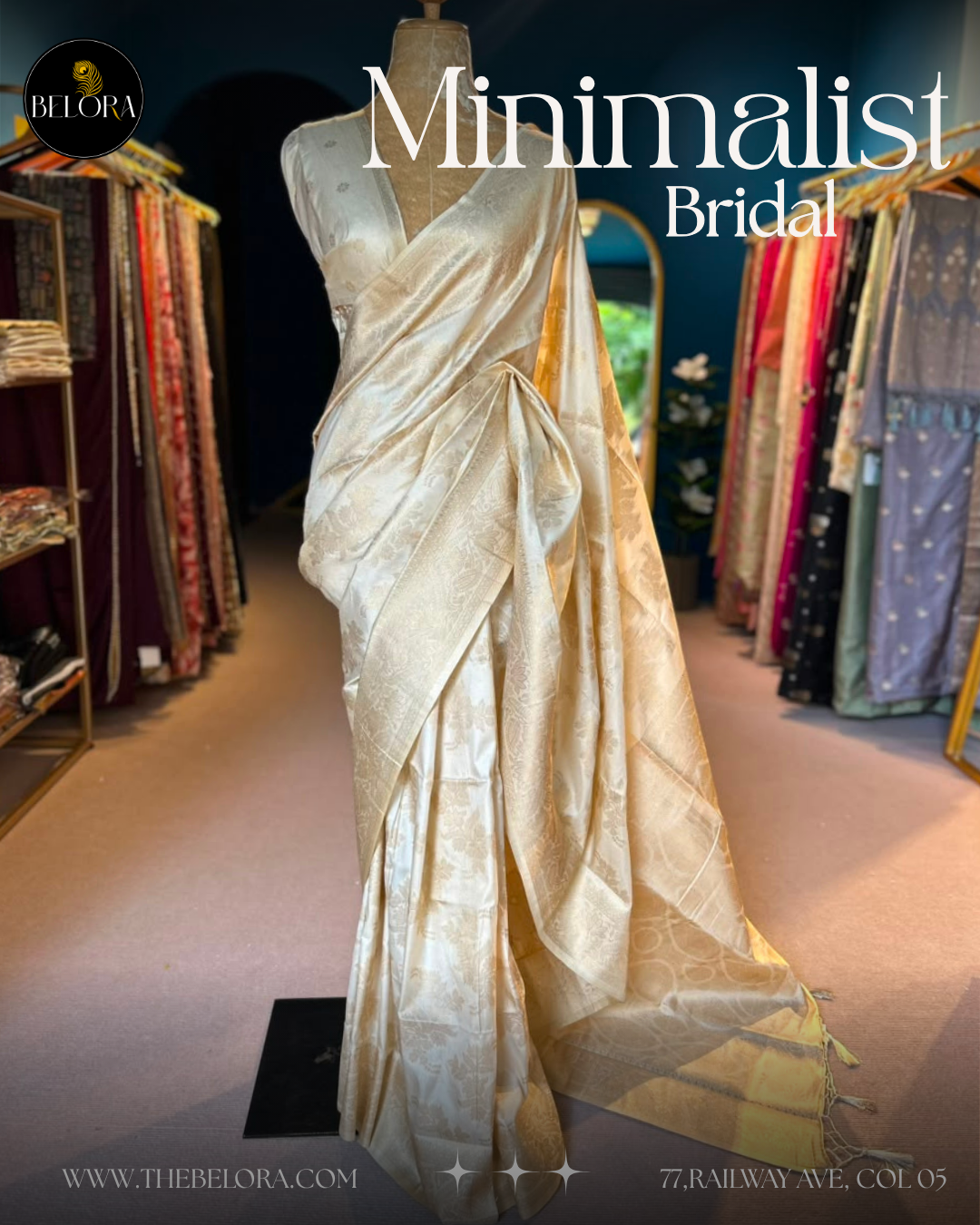 Minimalist Bridal Saree Collection (MSC 64600/0291)