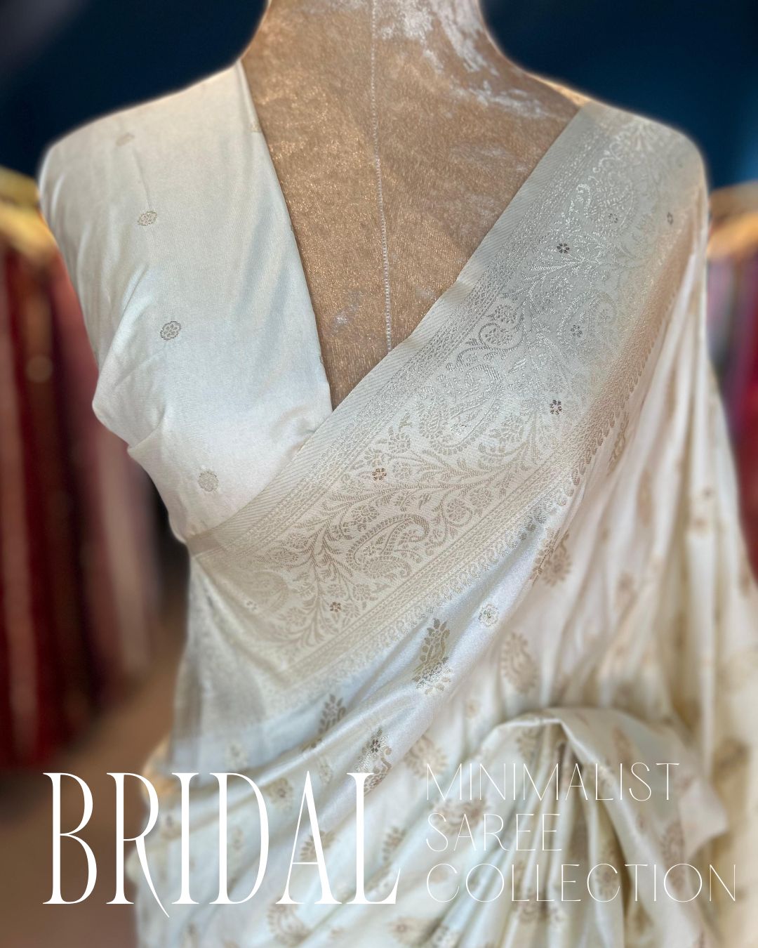 Minimalist Bridal Saree Collection : Bangalore Silk