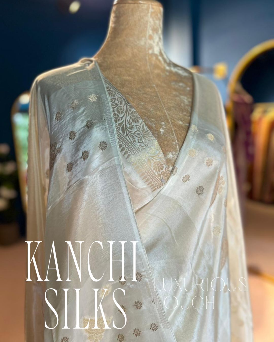 Kanchi Silk - Ivory