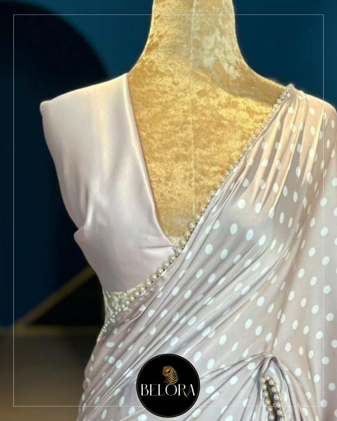 Pretty in Polka - Light Brown