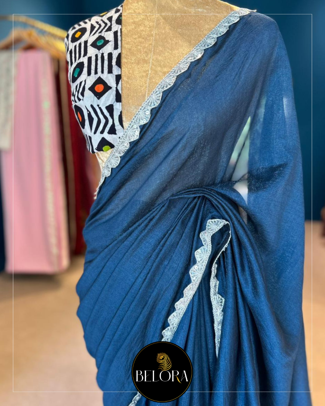 Soft Glam Graduation Collection - Navy Blue