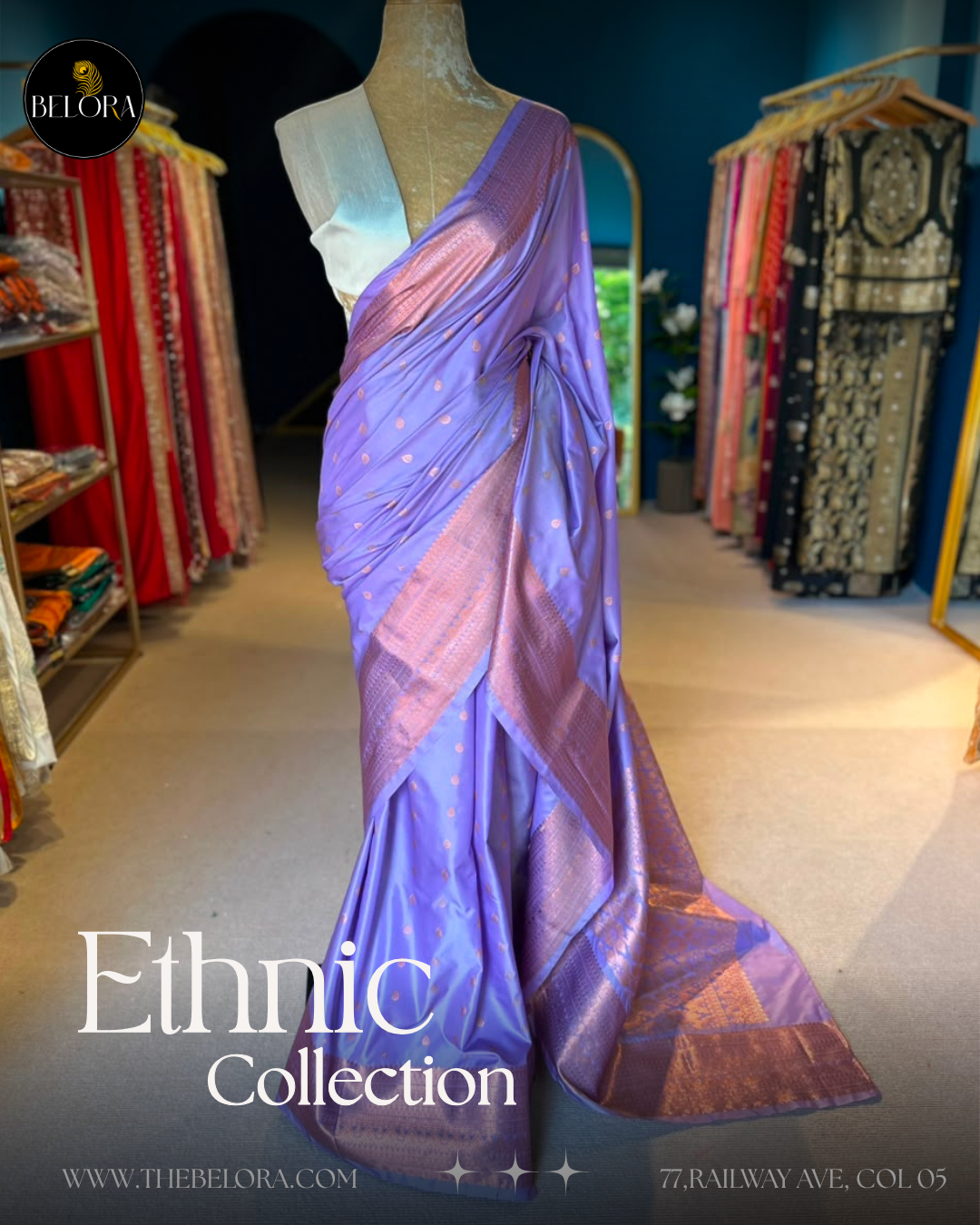 Kanchi Silk - Lavender (0033)