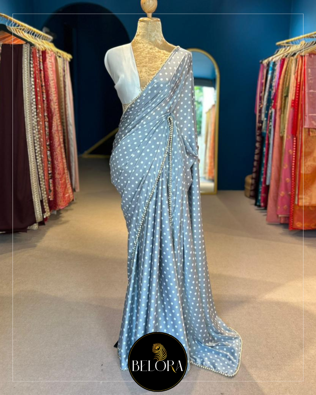 Pretty in Polka - Blue