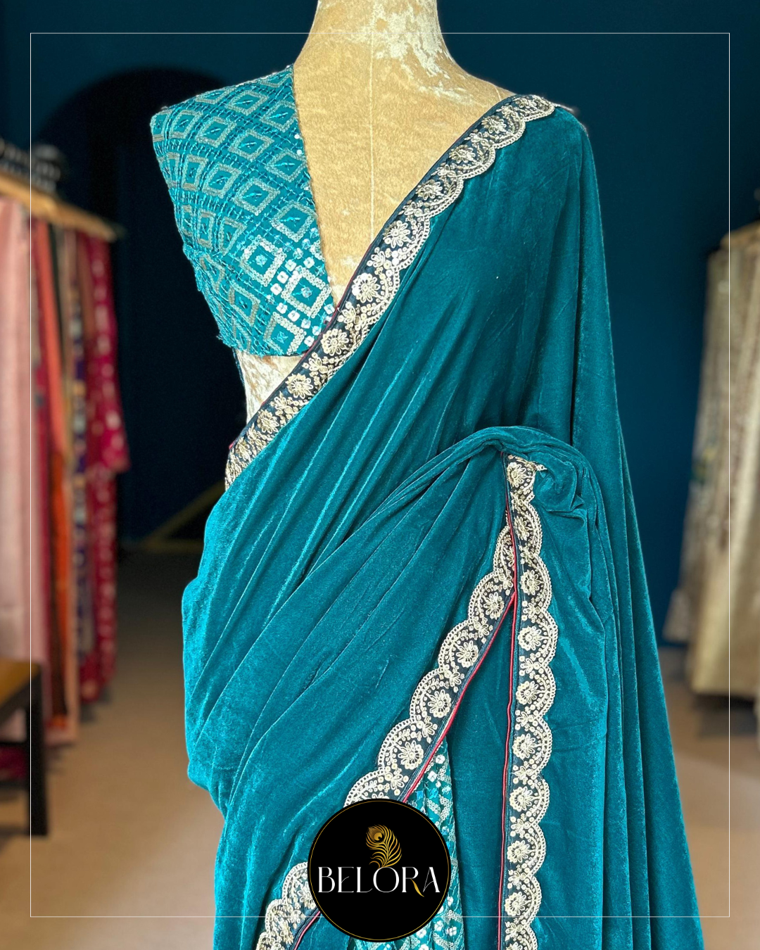 Velvet Touch - Teal