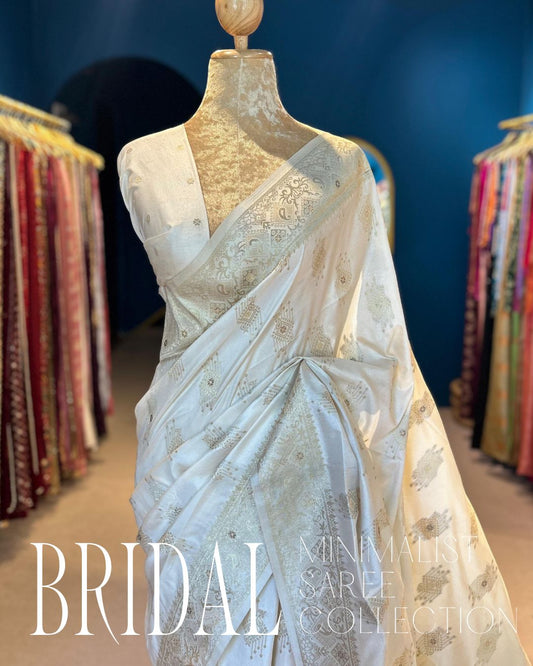 Minimalist Bridal Saree Collection : Bangalore Silk
