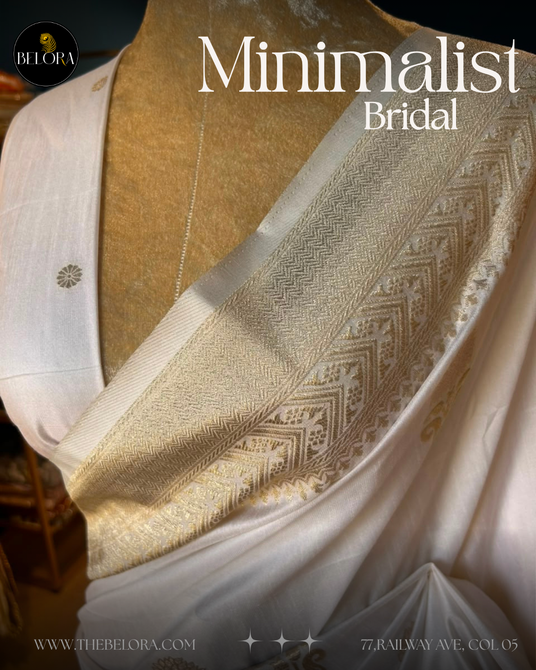 Minimalist Bridal Saree Collection (MSC 64614/0279)