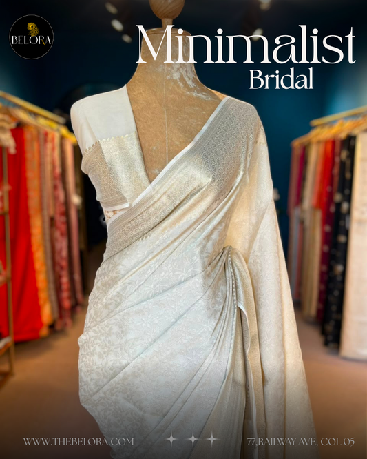 Minimalist Bridal Saree Collection (MSU 692600/0296)