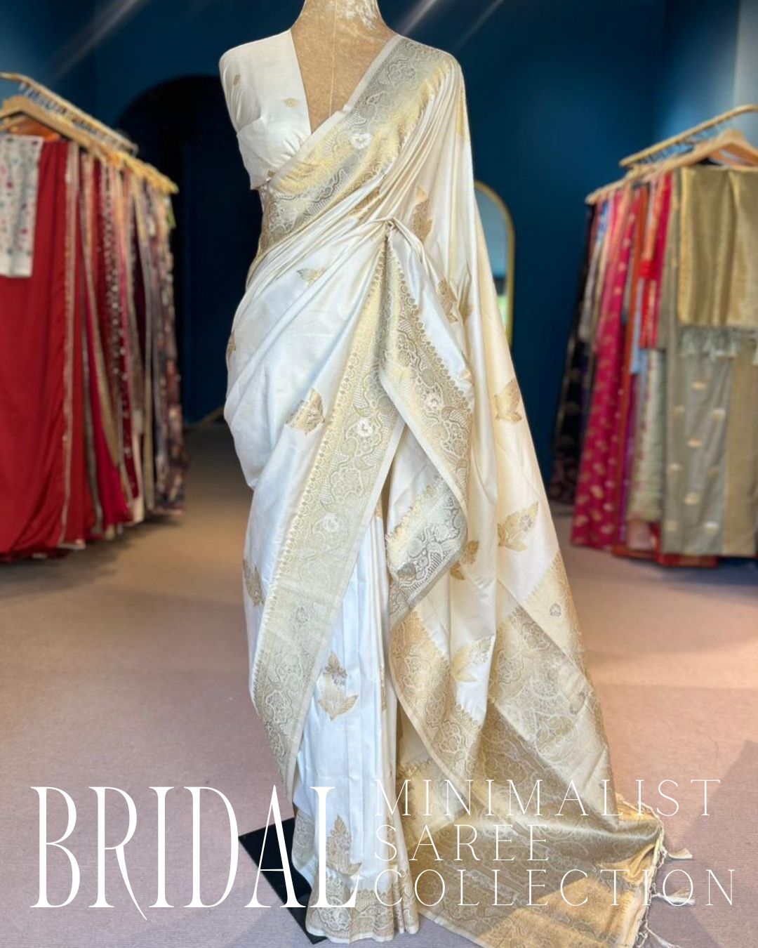 Minimalist Bridal Saree Collection (0136)