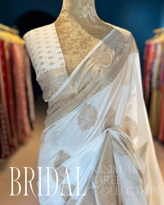 Minimalist Bridal Saree Collection : Bangalore Silk