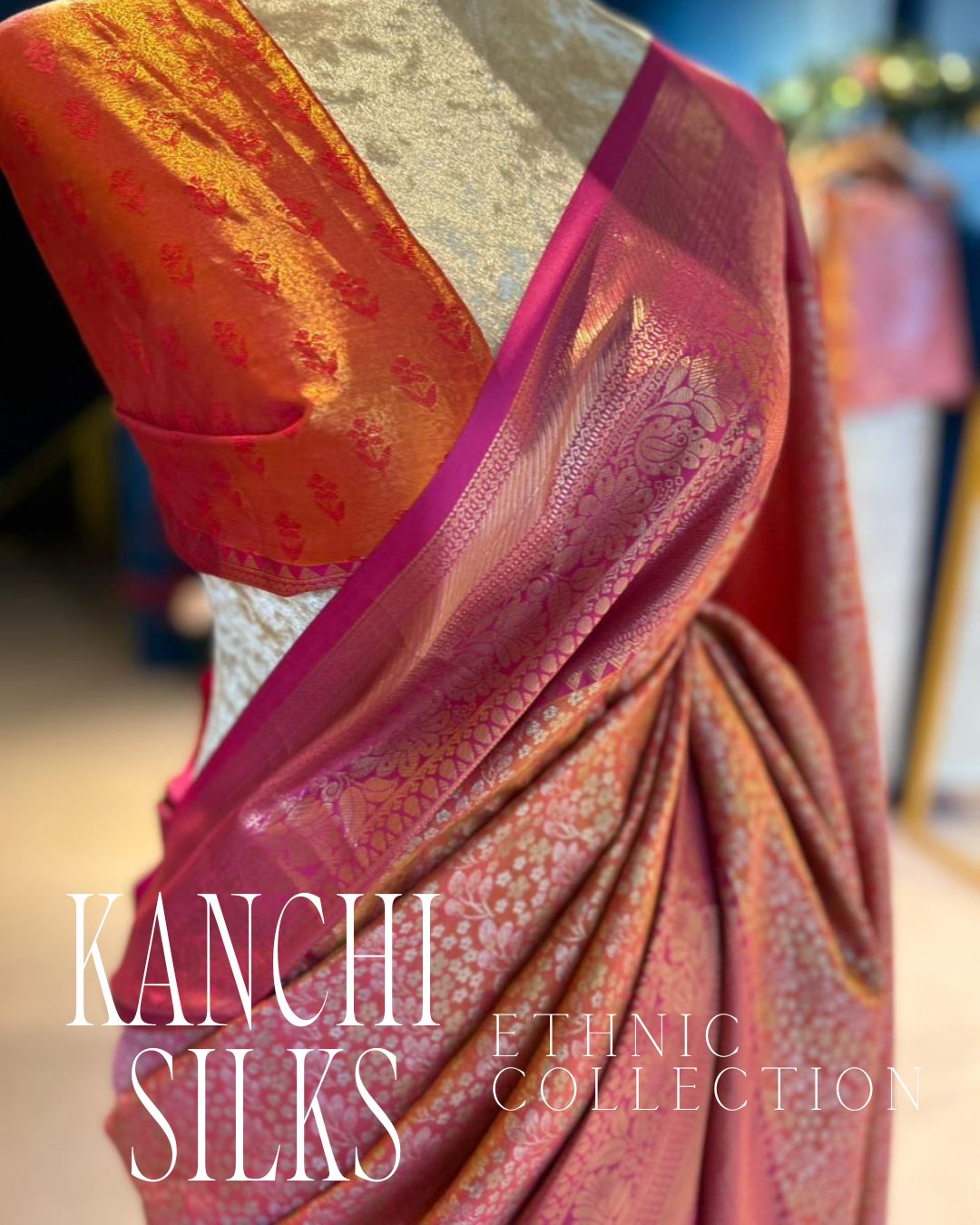 Kanchi Silk Saree (0038)