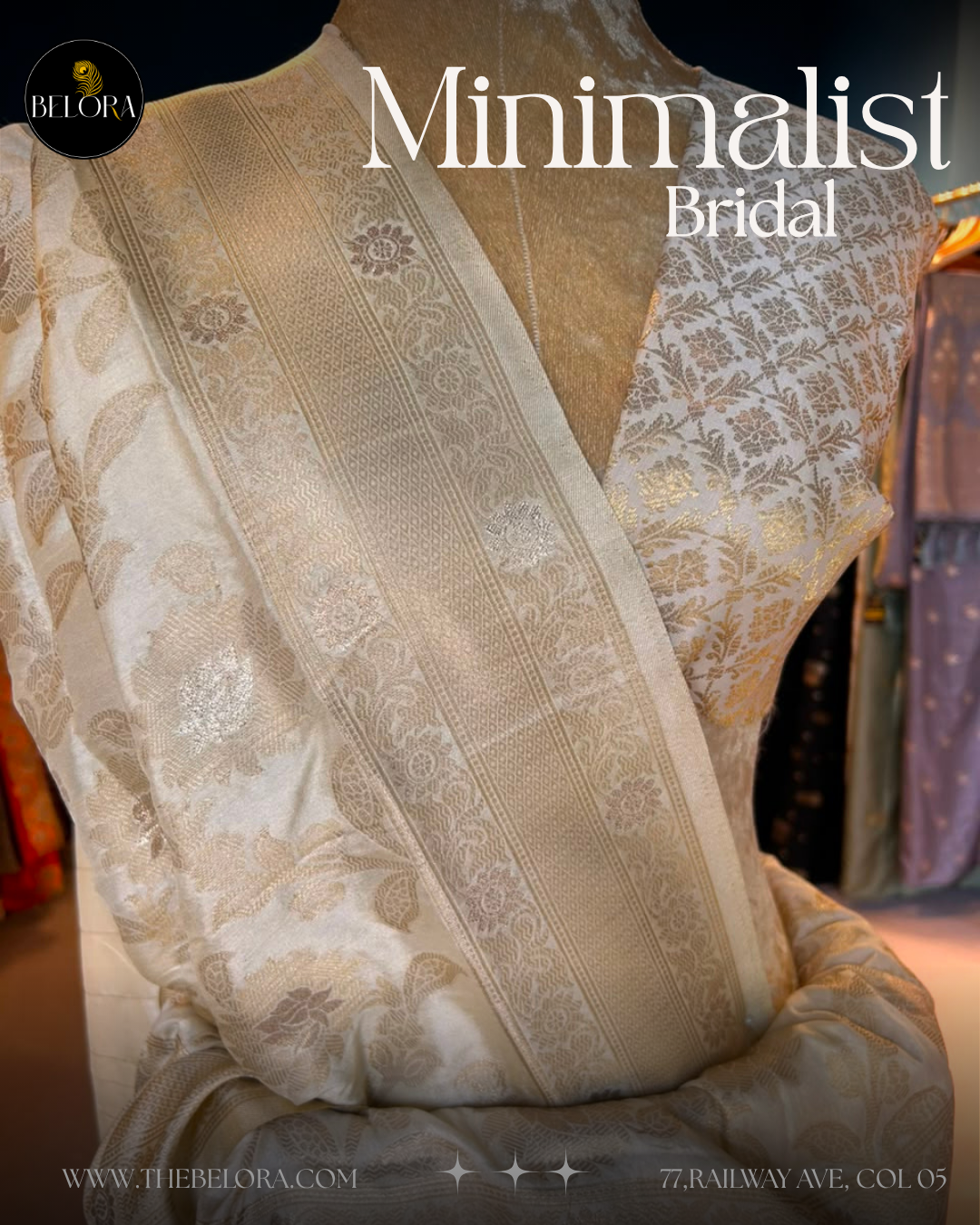 Minimalist Bridal Saree Collection (MSC 64605/0284)