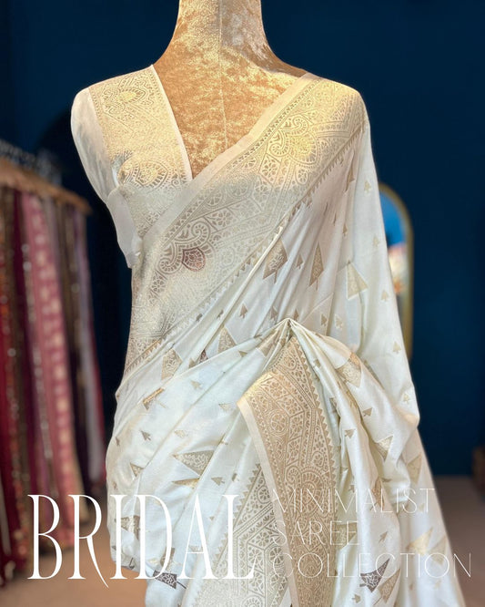 Minimalist Bridal Saree Collection : Bangalore Silk