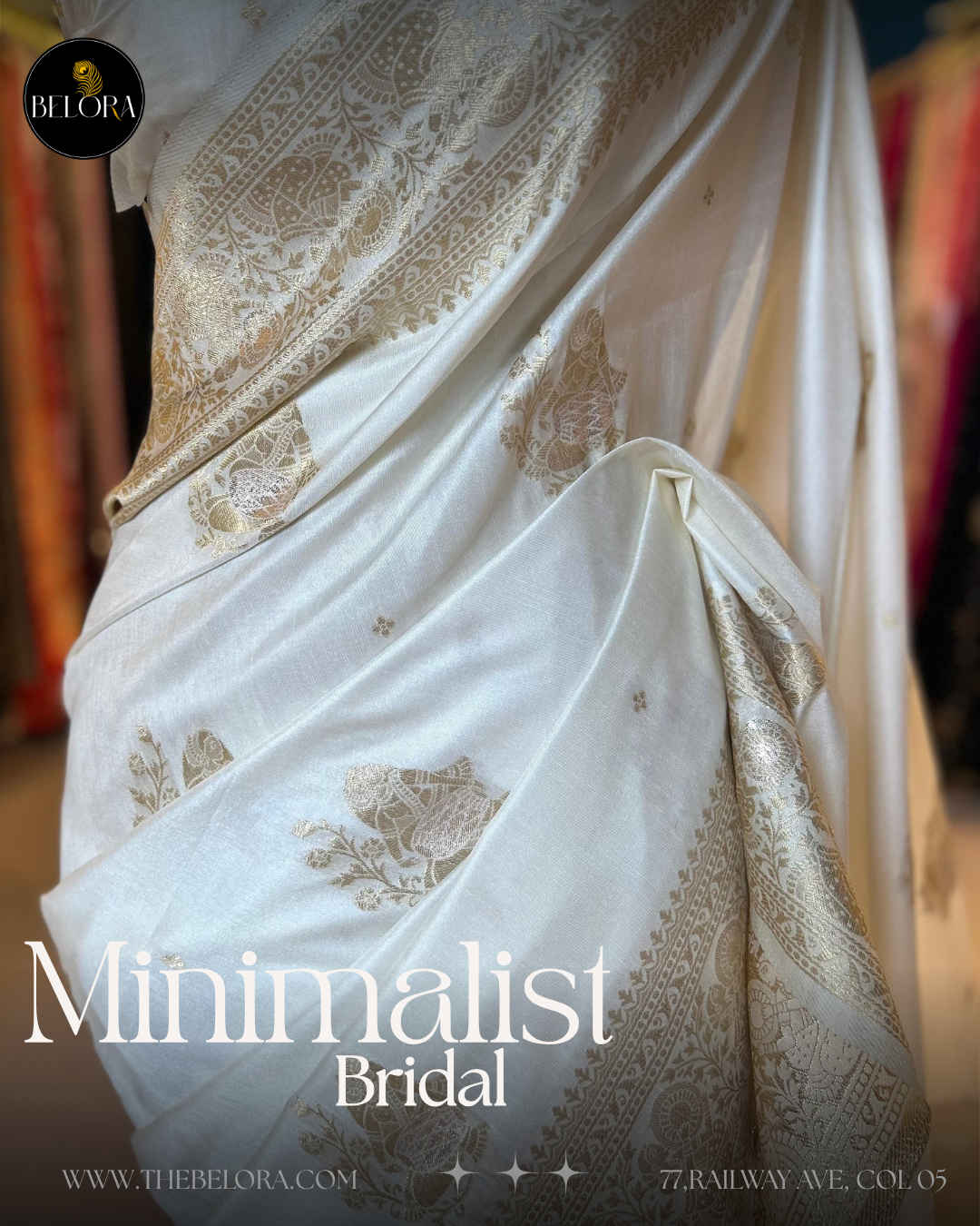 Minimalist Bridal Saree Collection (MSC 64641/0280)