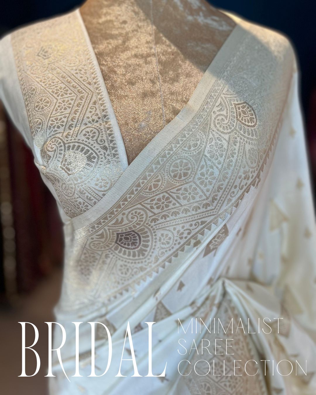Minimalist Bridal Saree Collection : Bangalore Silk