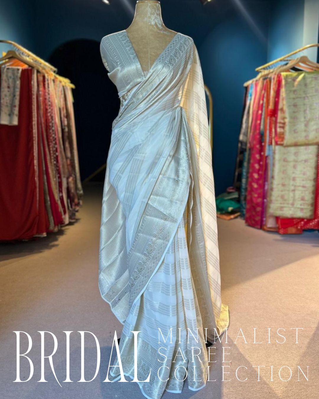 Minimalist Bridal Saree Collection (0122)