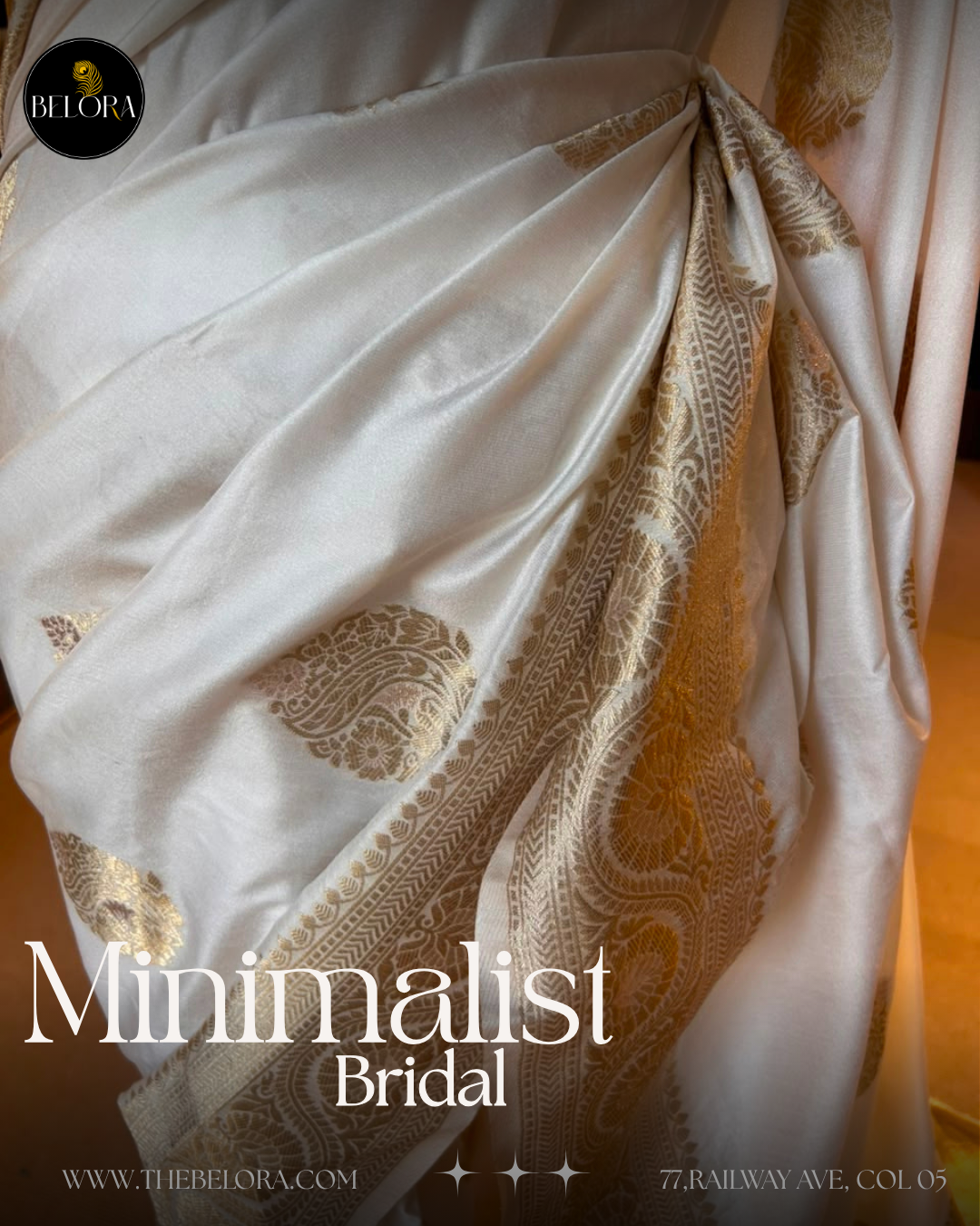 Minimalist Bridal Saree Collection (MSC 64658/0281)