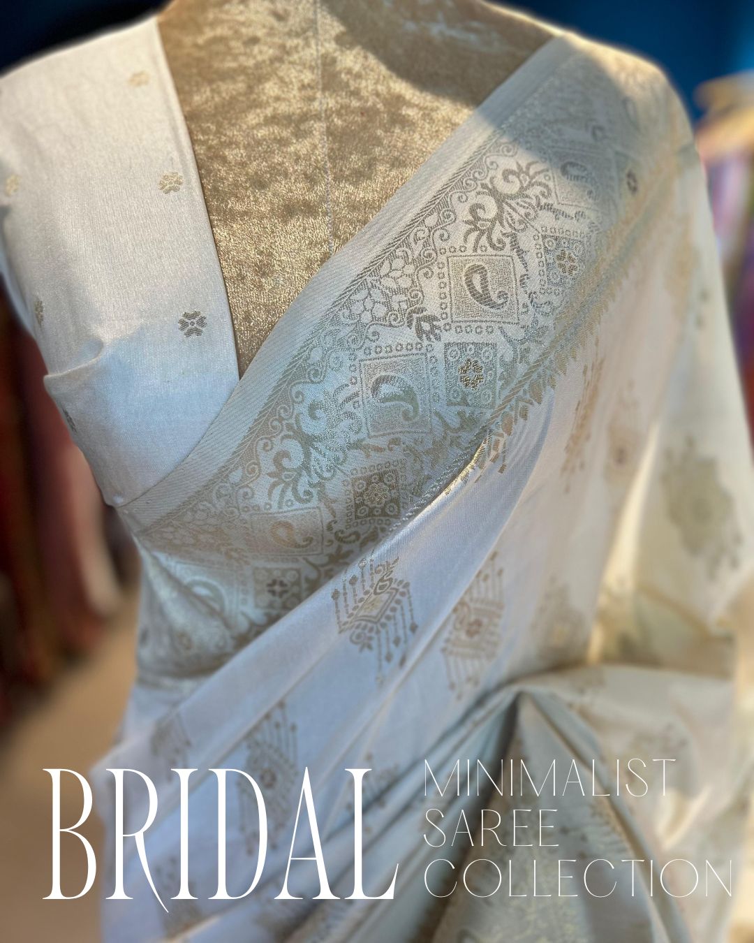 Minimalist Bridal Saree Collection : Bangalore Silk