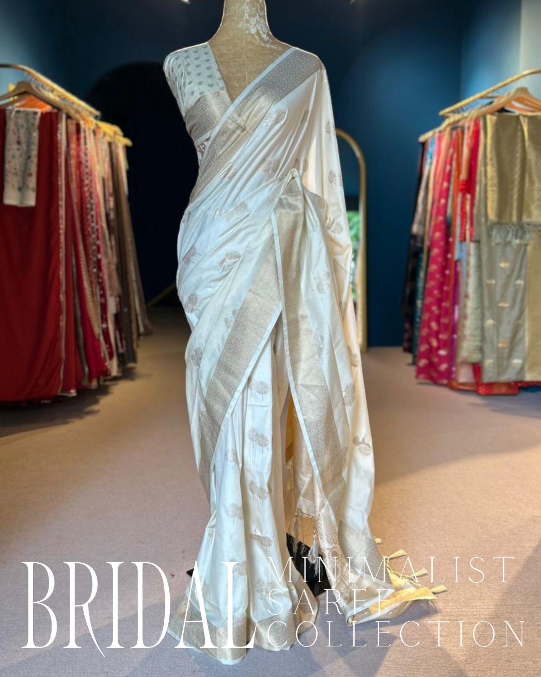 Minimalist Bridal Saree Collection (0137)