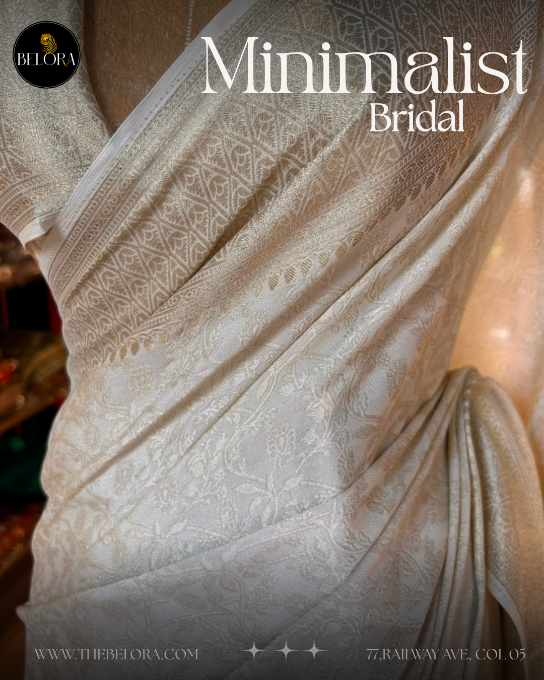 Minimalist Bridal Saree Collection (MSU 692600/0296)