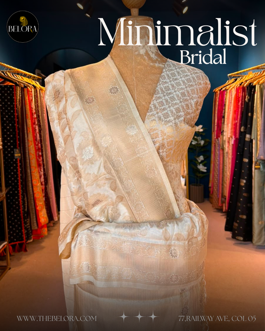 Minimalist Bridal Saree Collection (MSC 64605/0284)