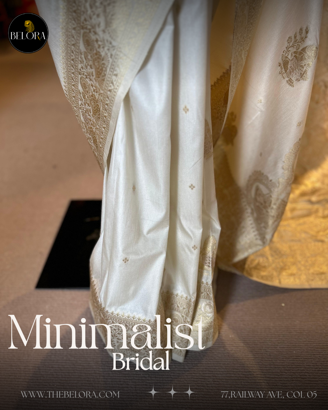Minimalist Bridal Saree Collection (MSC 64641/0280)