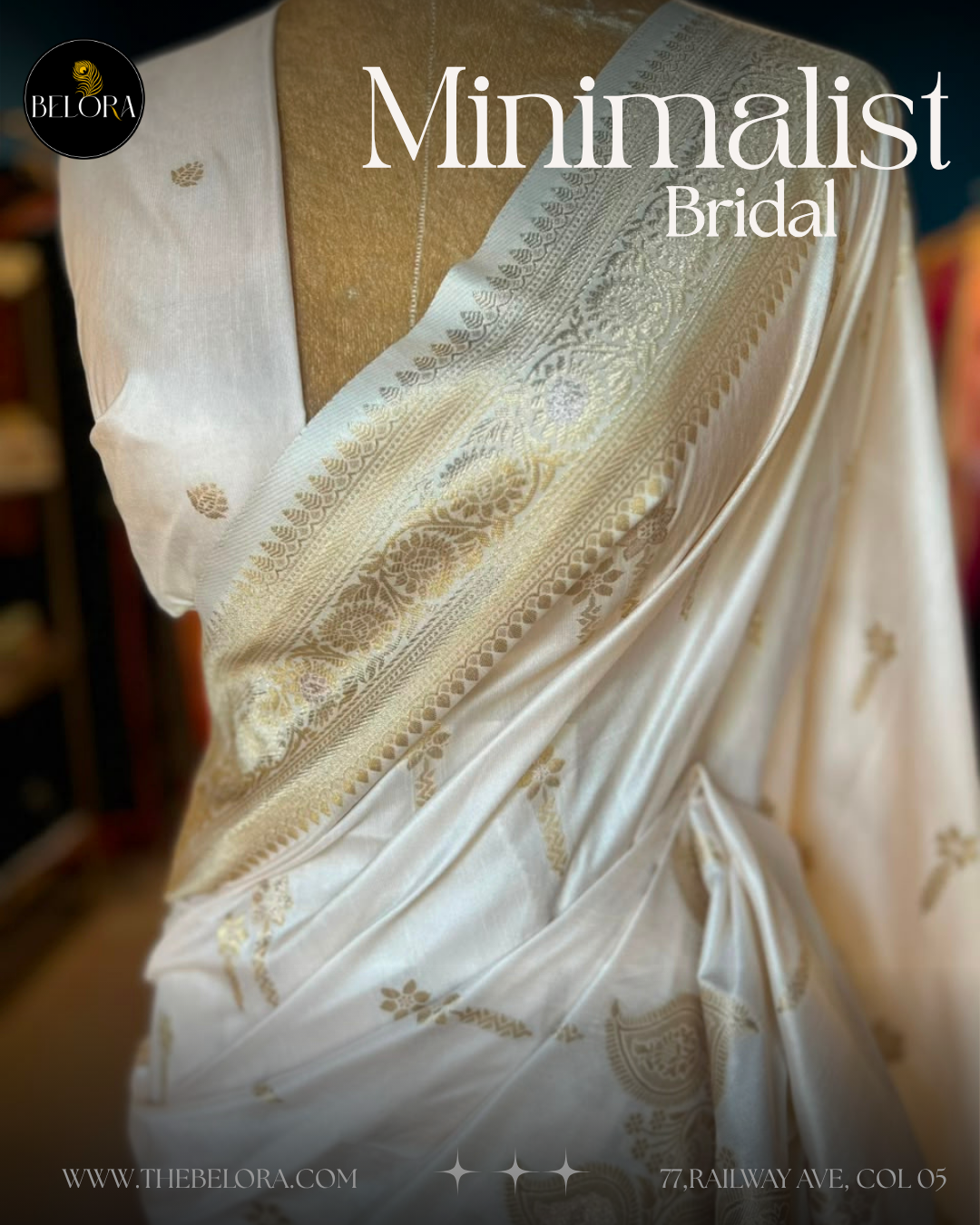 Minimalist Bridal Saree Collection (MSC 64643/0289)