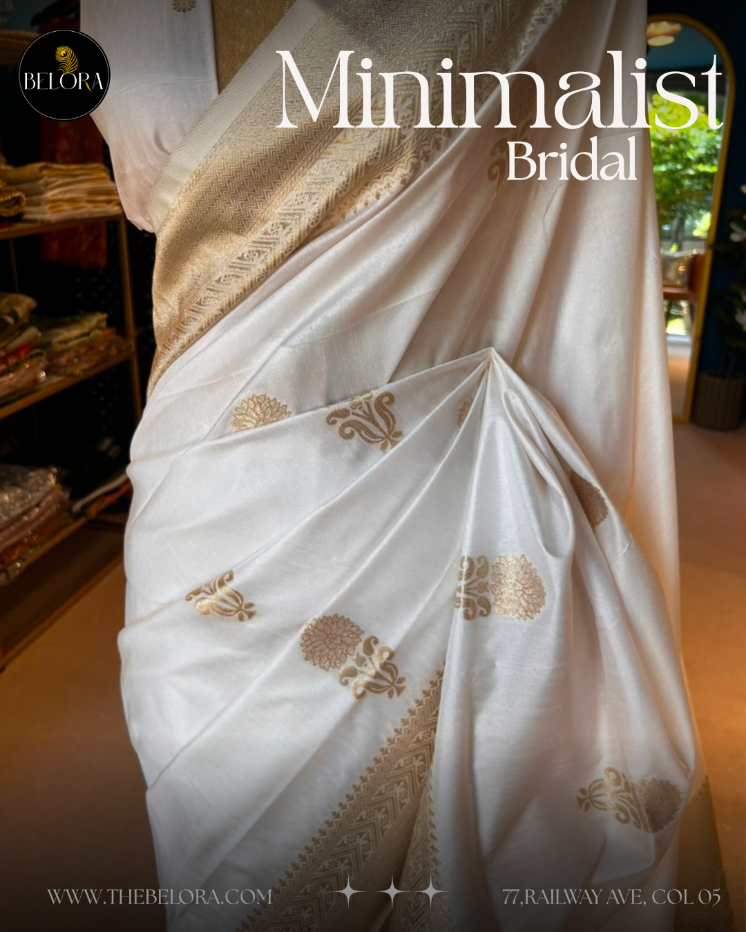 Minimalist Bridal Saree Collection (MSC 64614/0279)