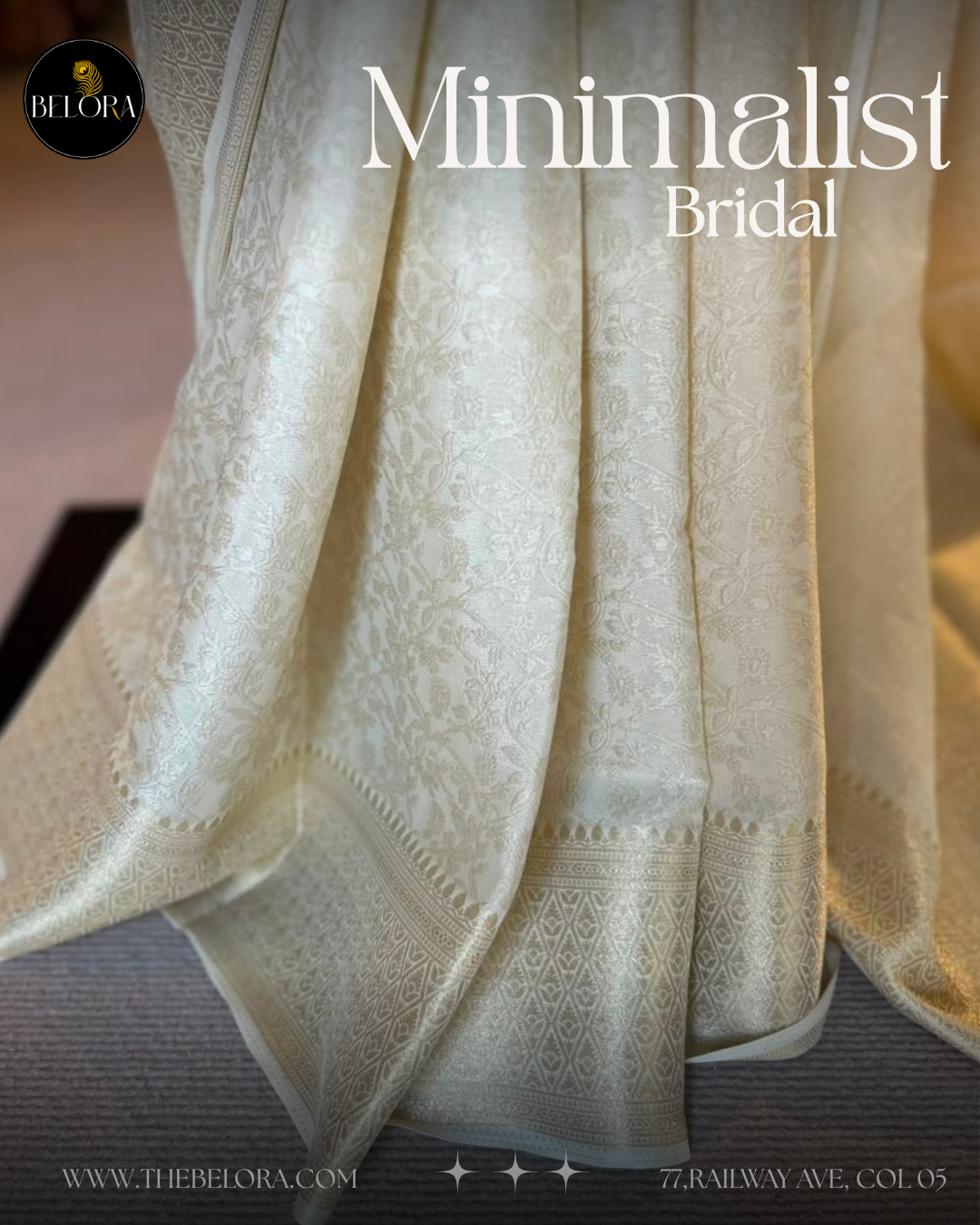 Minimalist Bridal Saree Collection (MSU 692600/0296)