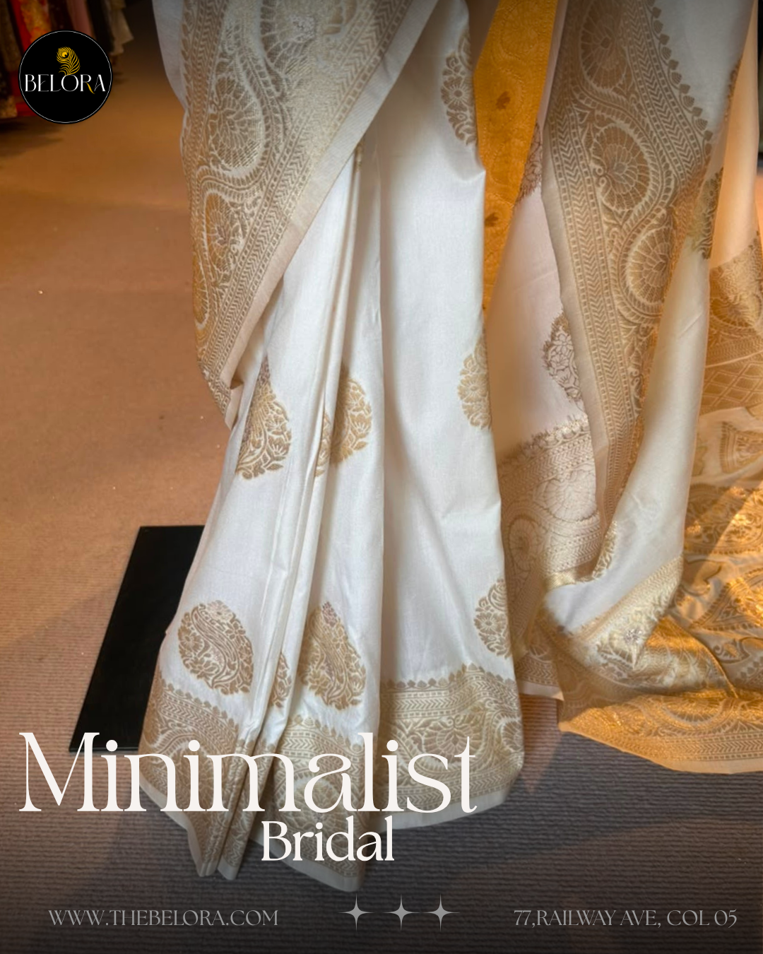 Minimalist Bridal Saree Collection (MSC 64658/0281)