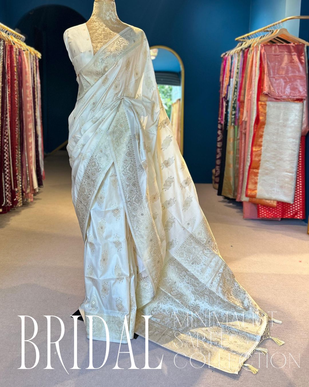 Minimalist Bridal Saree Collection : Bangalore Silk