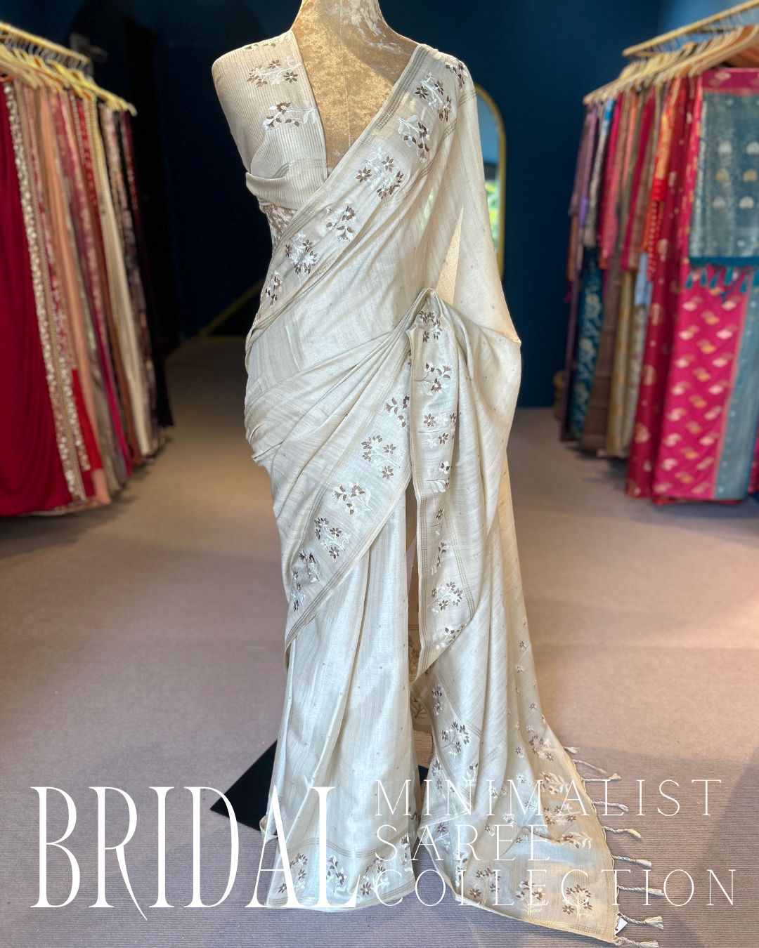 Minimalist Bridal Saree Collection (MSU 650234)