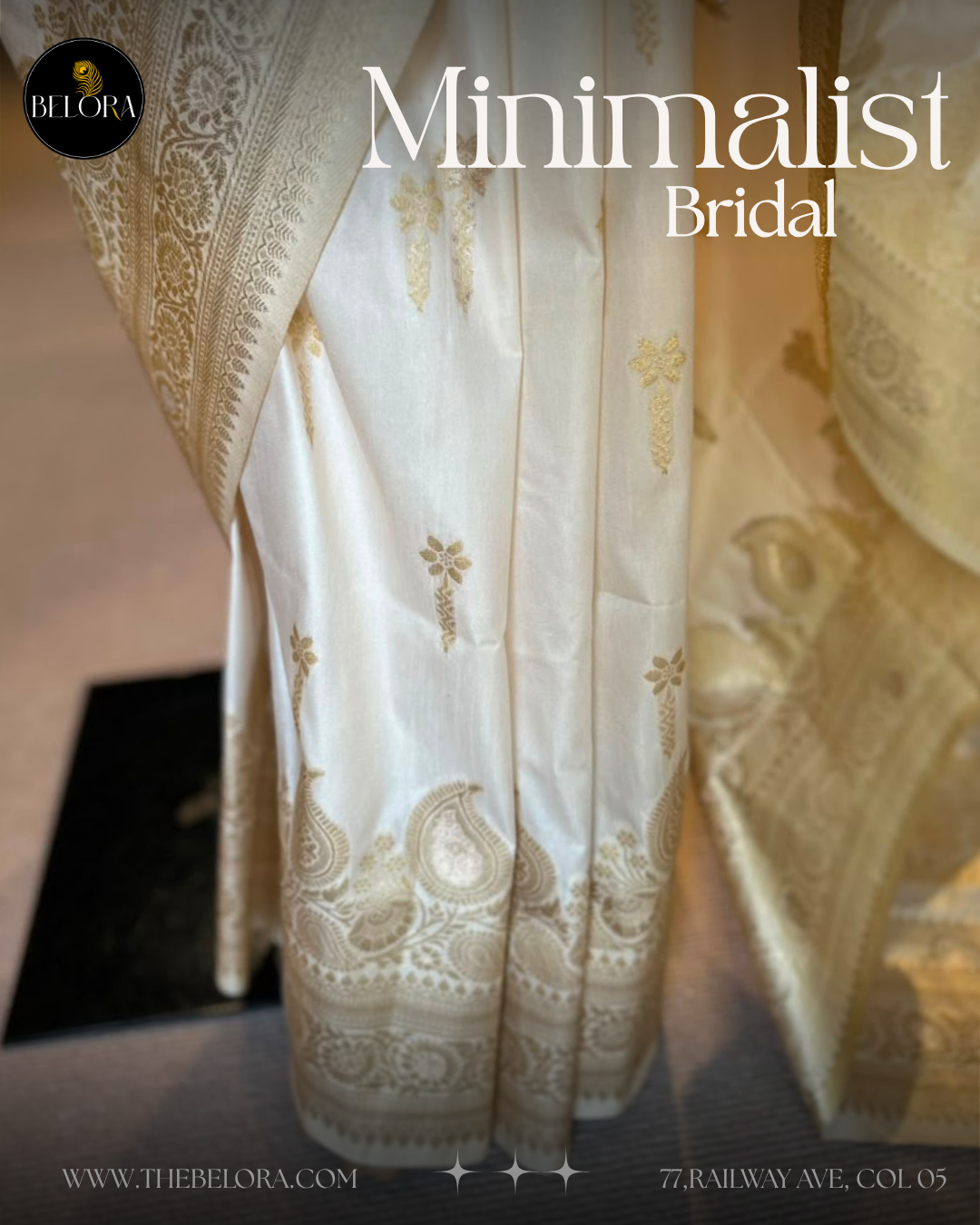 Minimalist Bridal Saree Collection (MSC 64643/0289)