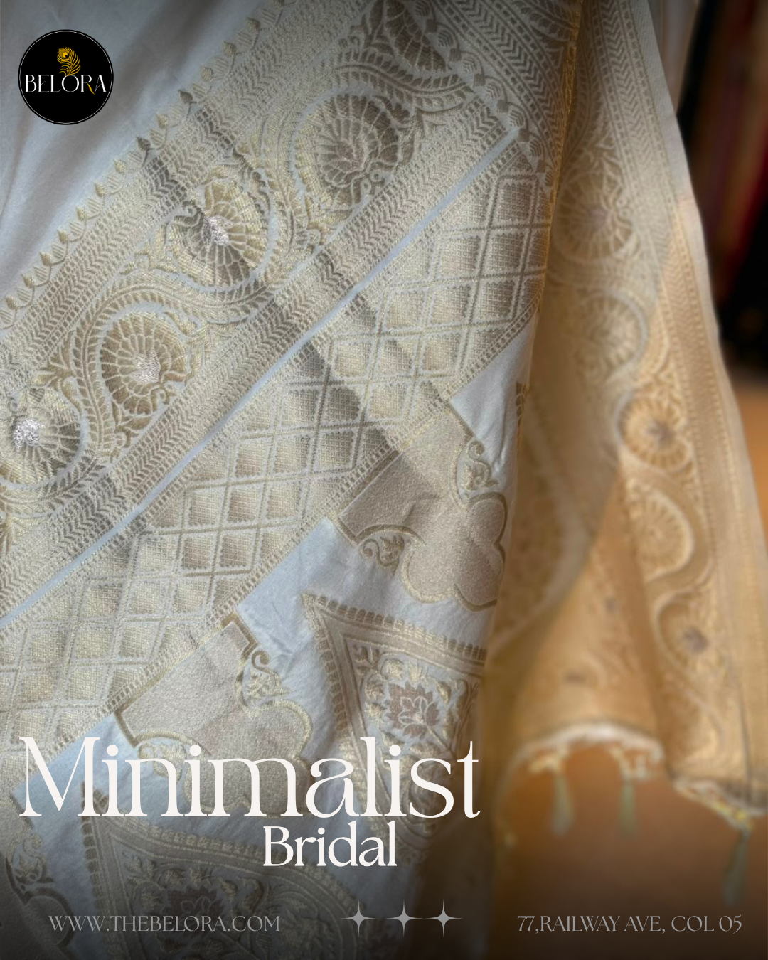 Minimalist Bridal Saree Collection (MSC 64658/0281)