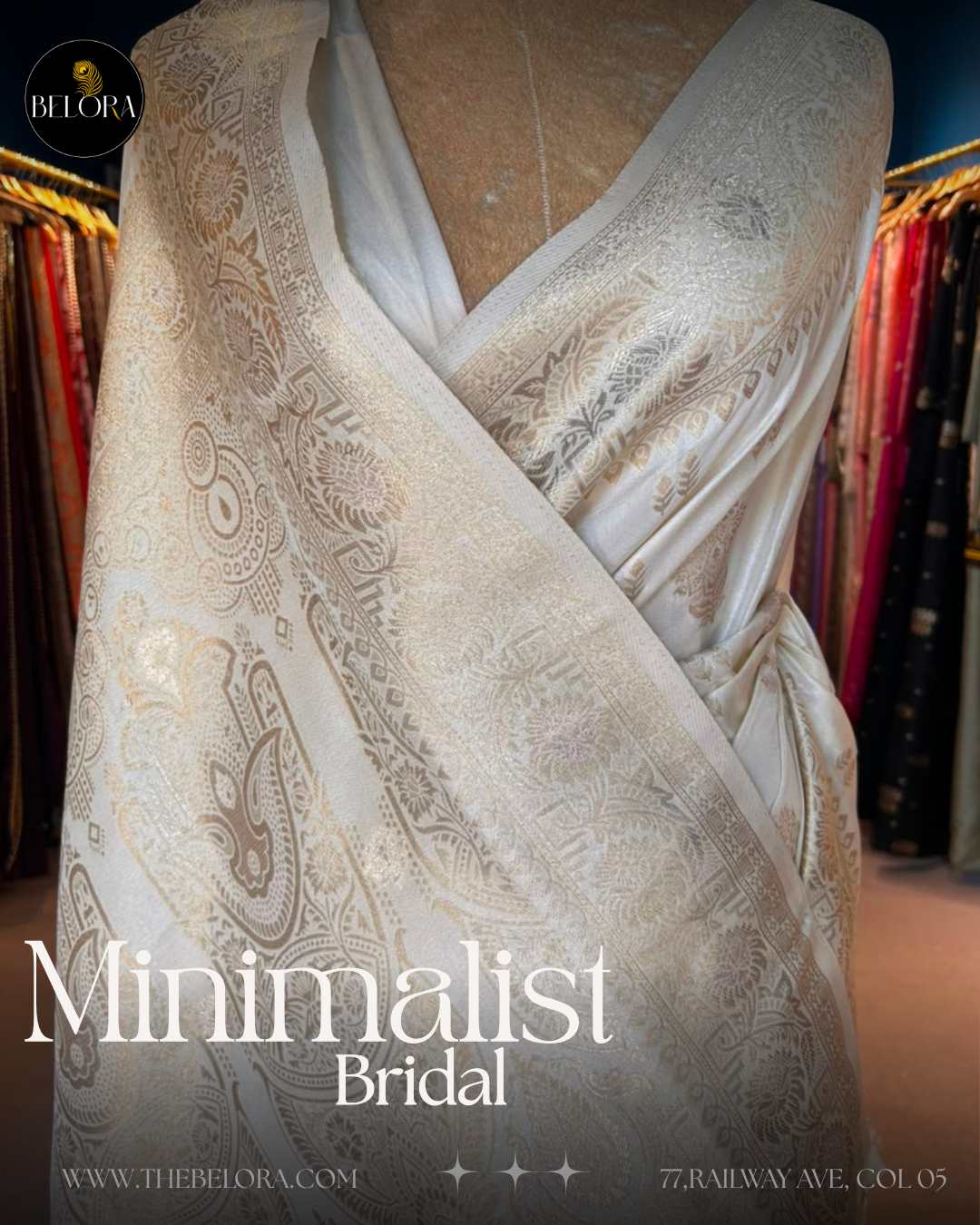 Minimalist Bridal Saree Collection (MSU 687401/0290)