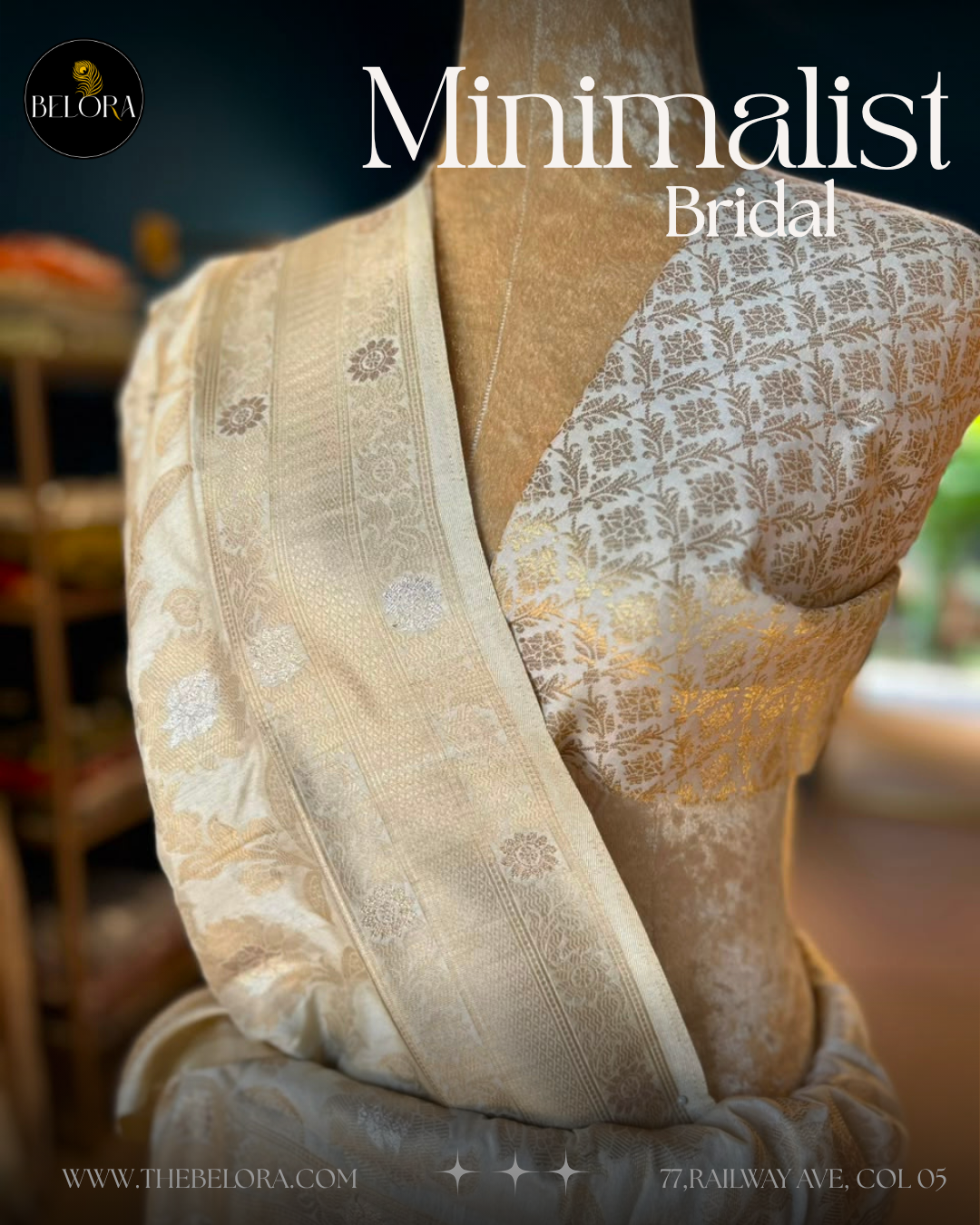 Minimalist Bridal Saree Collection (MSC 64605/0284)