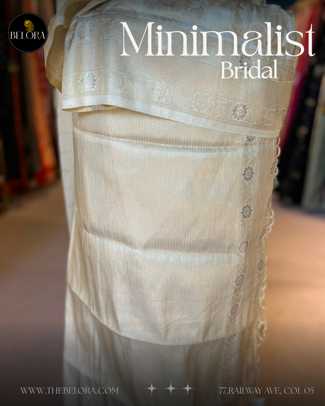 Minimalist Bridal Saree Collection (MSC 64605/0284)