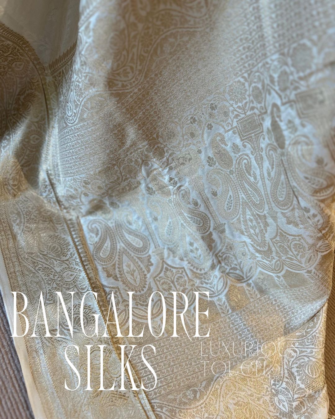 Bangalore Silks - White