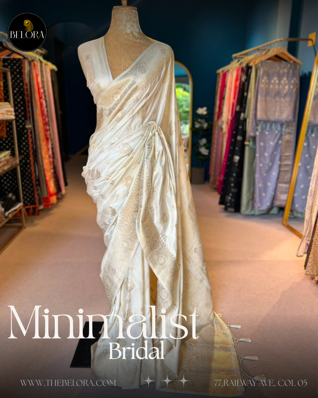 Minimalist Bridal Saree Collection (MSU 687401/0290)