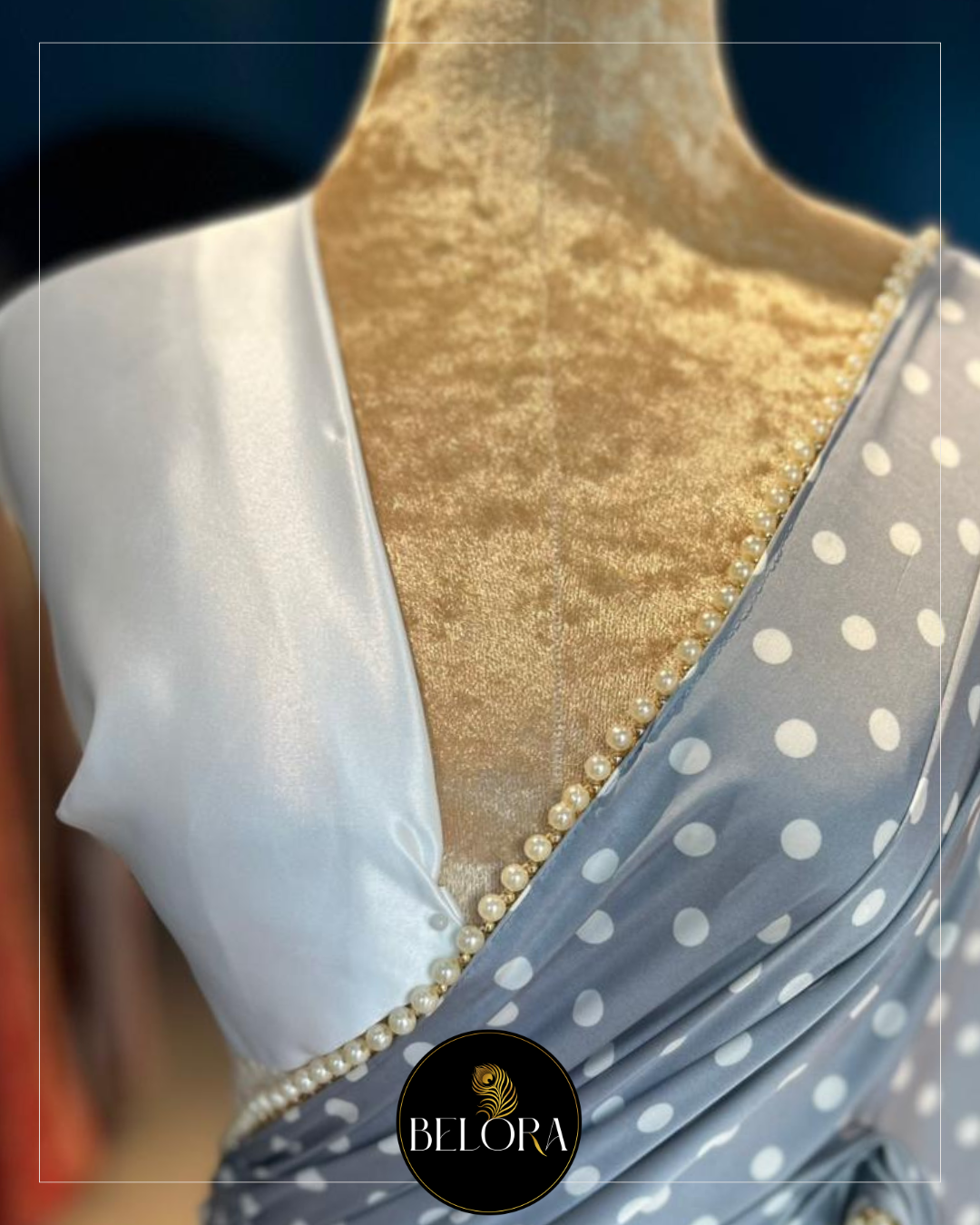 Pretty in Polka - Blue