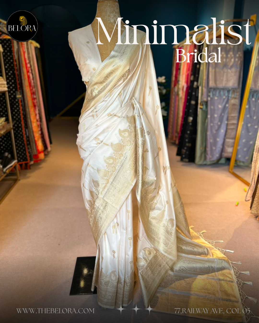 Minimalist Bridal Saree Collection (MSC 64643/0289)