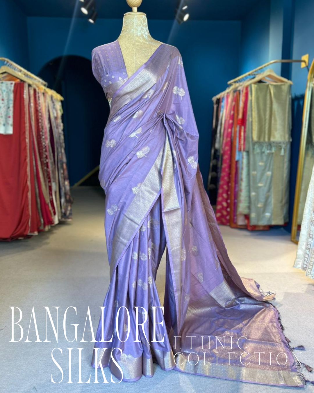 Bangalore Silks - Lavender (0131)