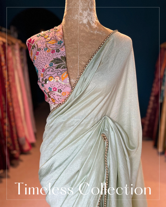 Timeless Collection - Mint Green and Pink