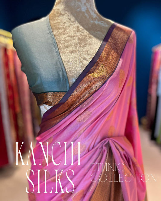 Kanchi Silk - Pink