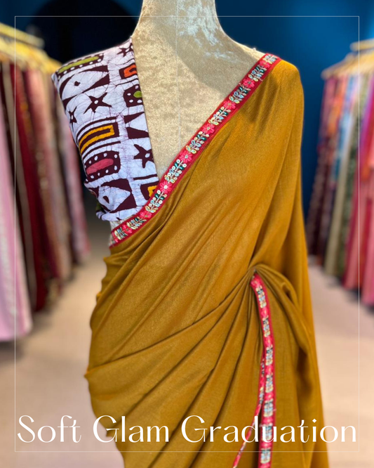 Soft Glam Graduation Collection - Mustard Colour
