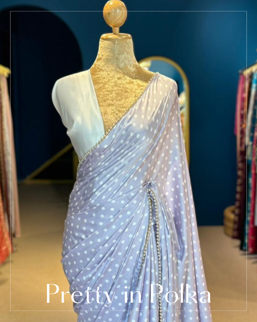 Pretty in Polka - Purple