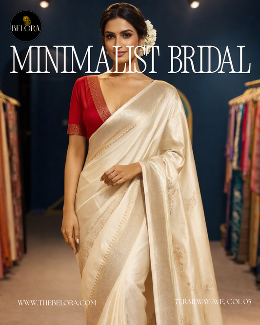Minimalist Bridal Saree Collection (MSC 56621)