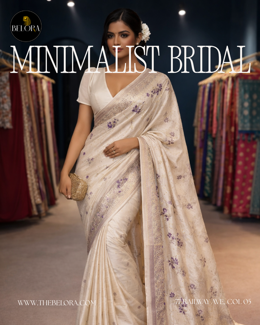 Minimalist Bridal Saree Collection (MSU 650235)